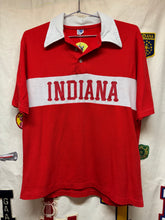 Load image into Gallery viewer, Vintage Indiana University IU Hoosiers Spellout Artex Collared Polo Shirt: Large
