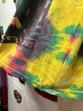 Load image into Gallery viewer, Vintage Bob Marley Rasta Tie Dye Joint Big Face T-Shirt: XL
