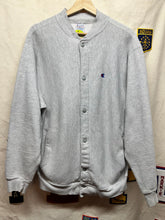 Load image into Gallery viewer, Vintage Champion Reverse Weave Grey Cardigan Jacket: Large
