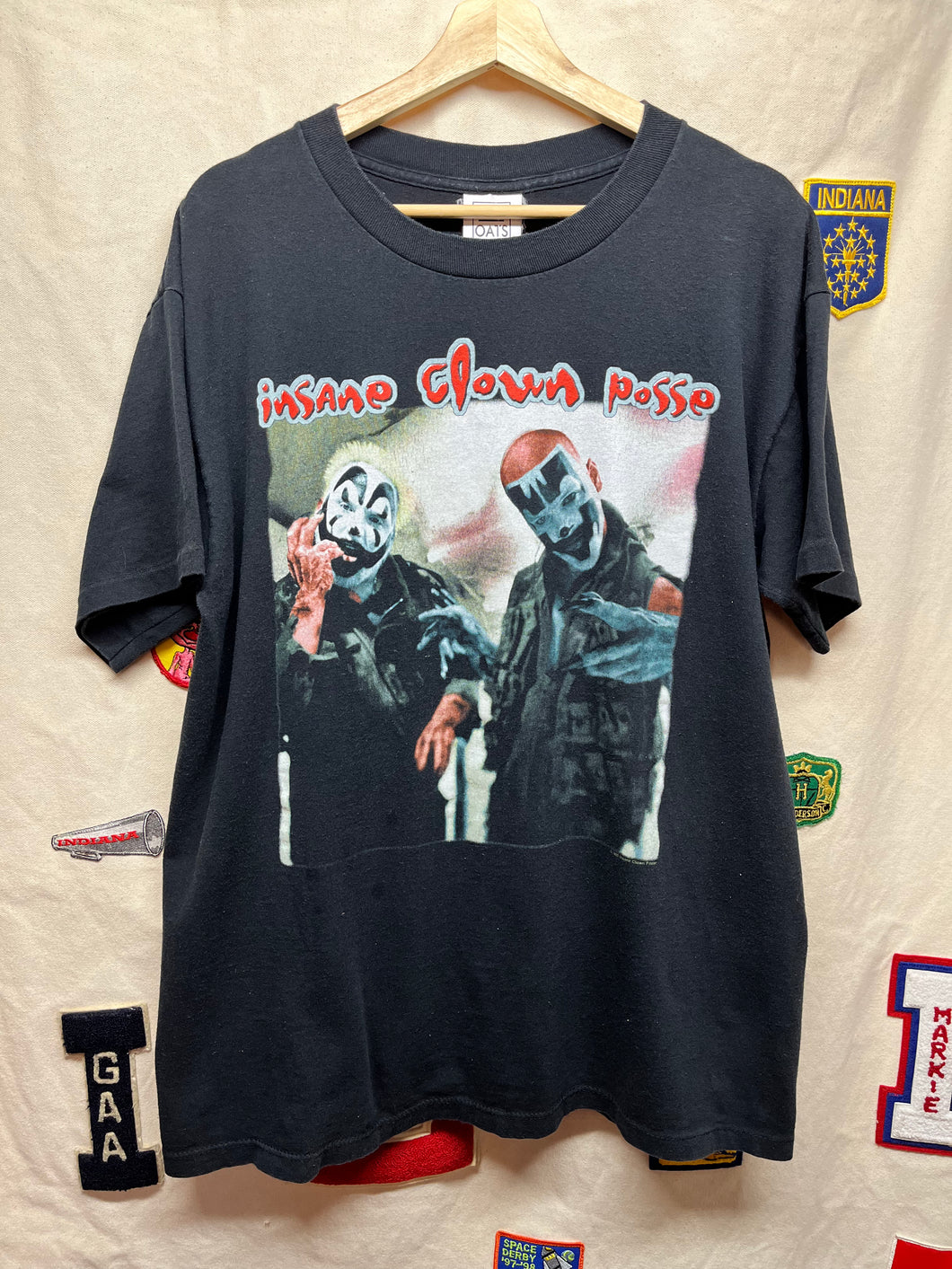 Vintage Insane Clown Posse Wicked Clowns ICP 1999 Wild Oats Black T-Shirt: Large