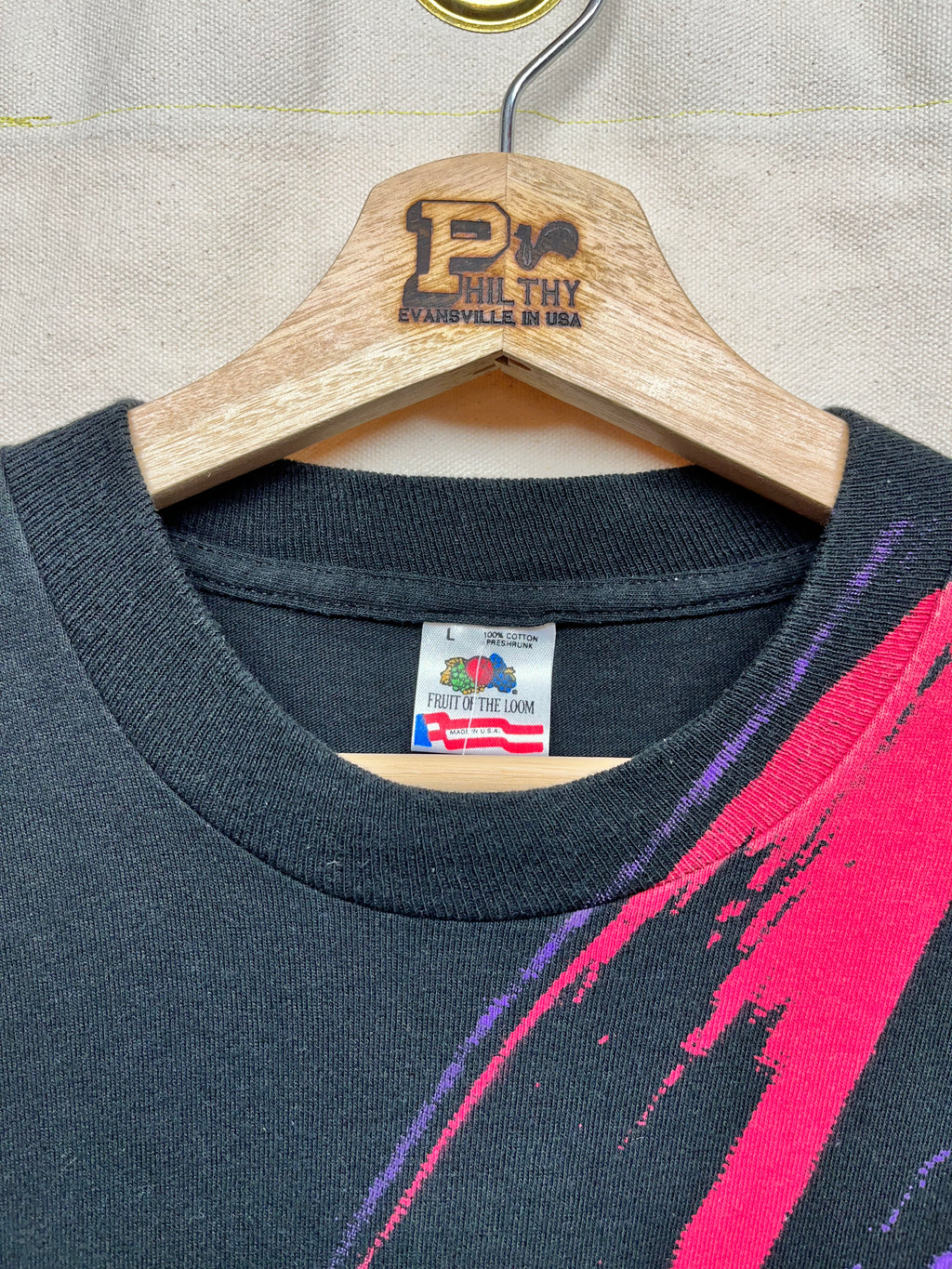 Vintage Star Trek All Over Print VI Undiscovered Planet 1991 T-Shirt: Large