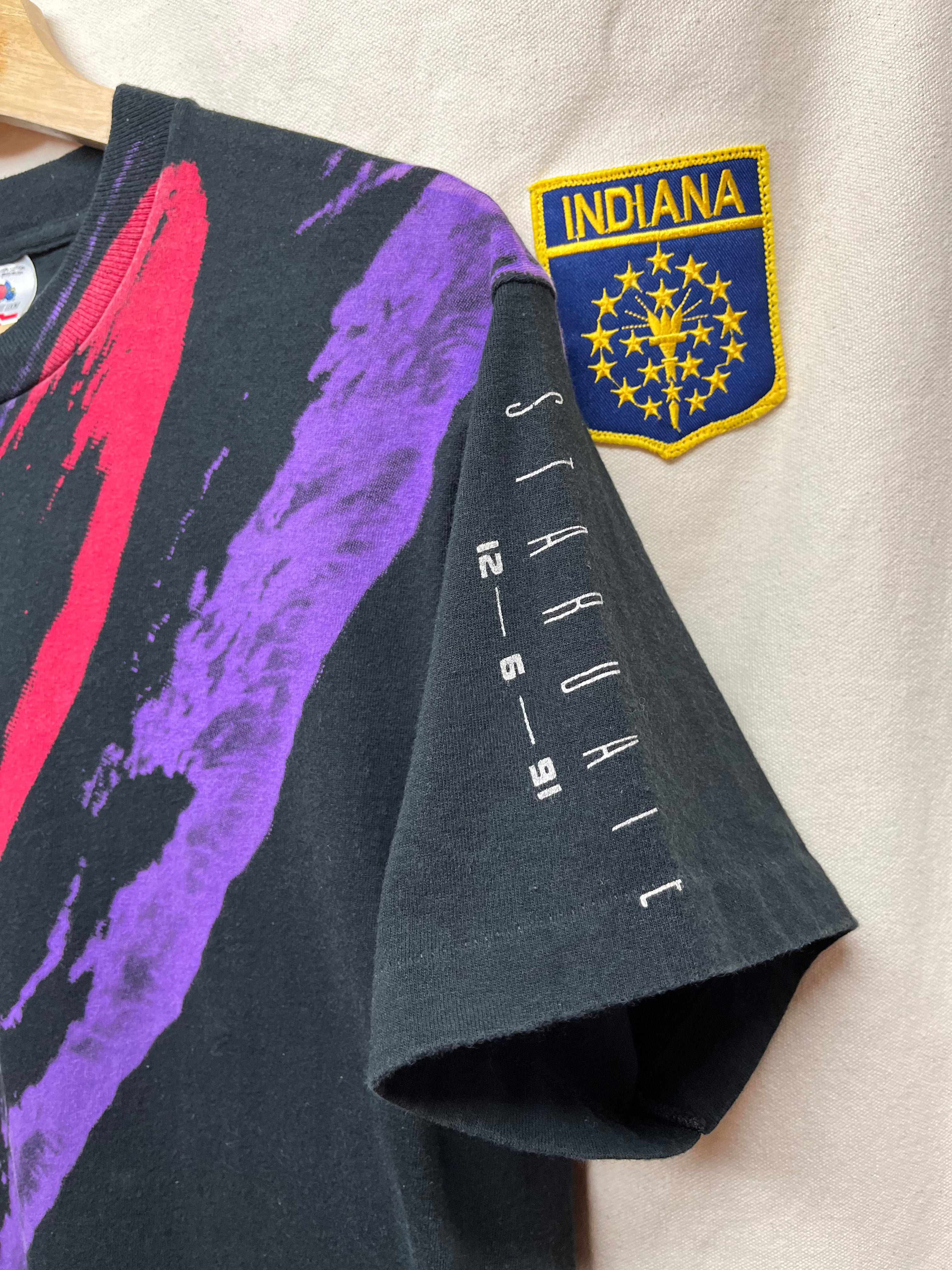 Vintage Star Trek All Over Print VI Undiscovered Planet 1991 T-Shirt: Large