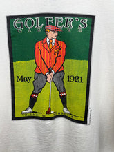 Load image into Gallery viewer, Vintage Golfers Gazette 1921 Magazine 1992 Painted Lady Graphic White T-Shirt: XL
