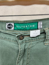 Load image into Gallery viewer, Vintage Levi&#39;s Silvertab Green Carpenter Shorts: 32
