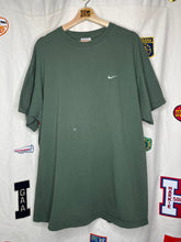 Load image into Gallery viewer, Vintage Nike Embroidered Swoosh Check Dark Green White Tag T-Shirt: XL
