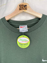 Load image into Gallery viewer, Vintage Nike Embroidered Swoosh Check Dark Green White Tag T-Shirt: XL
