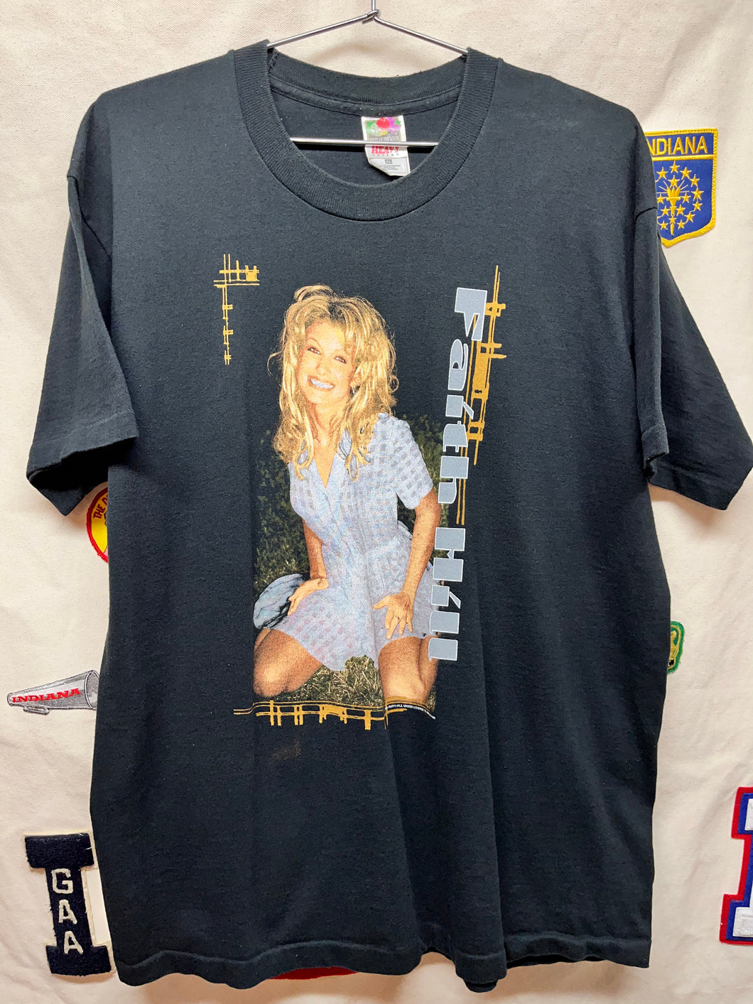 Vintage Faith Hill Country Music T-Shirt: XL