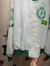 Load image into Gallery viewer, Vintage Larry Bird Celtics Chalkline Fanimation Jacket: XL
