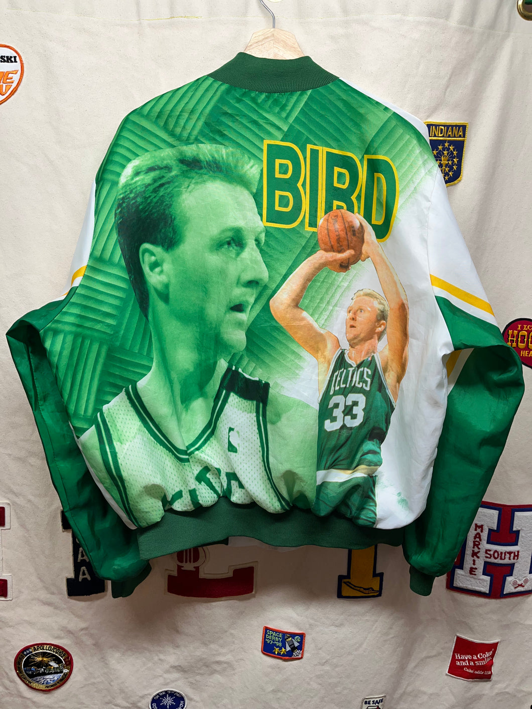 Vintage Larry Bird Celtics Chalkline Fanimation Jacket: XL