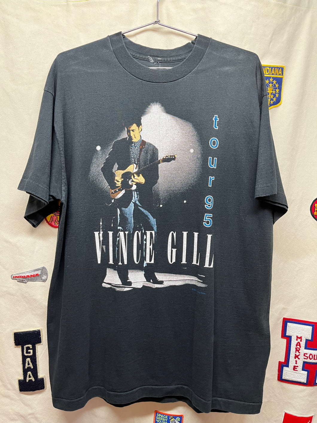 Vintage Vince Gill Country Music Tour T-Shirt: XL