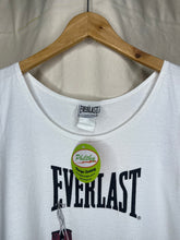 Load image into Gallery viewer, Vintage Everlast Boxing Gloves White Tank Top: Large
