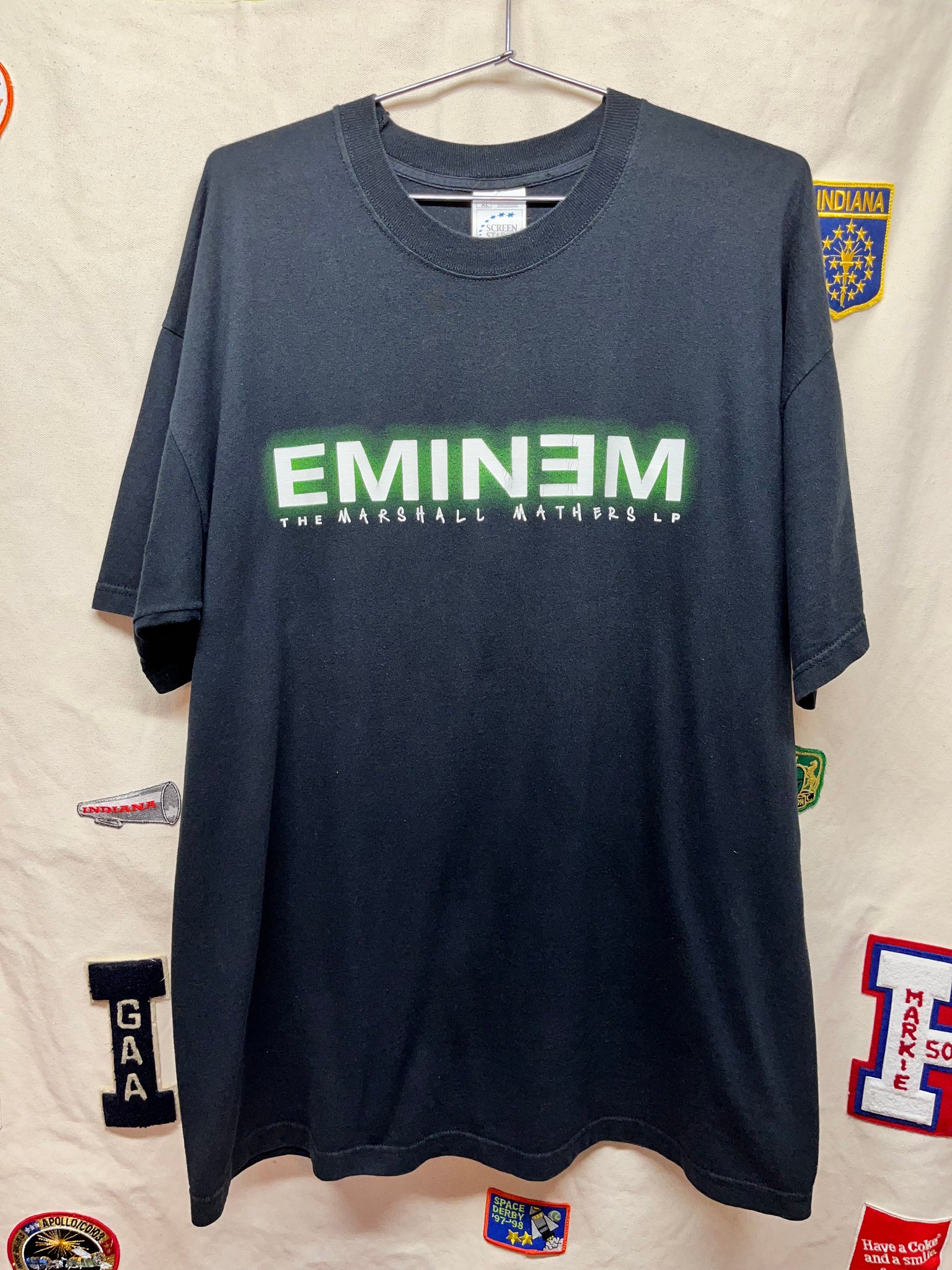 Vintage Eminem The Marshall Mathers LP Remember Me? Rap Promo Black  T-Shirt: XL