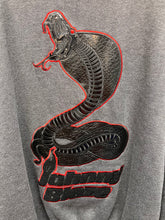 Load image into Gallery viewer, Vintage Johnny Blaze Y2K Snake Charcoal Grey Crewneck Sweatshirt: XXL
