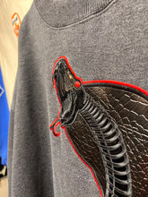 Load image into Gallery viewer, Vintage Johnny Blaze Y2K Snake Charcoal Grey Crewneck Sweatshirt: XXL
