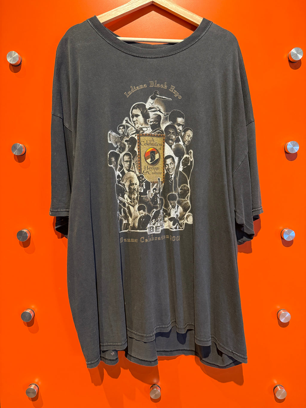 Vintage 2002 Indiana Black History Summer Celebration T-Shirt: XXXL