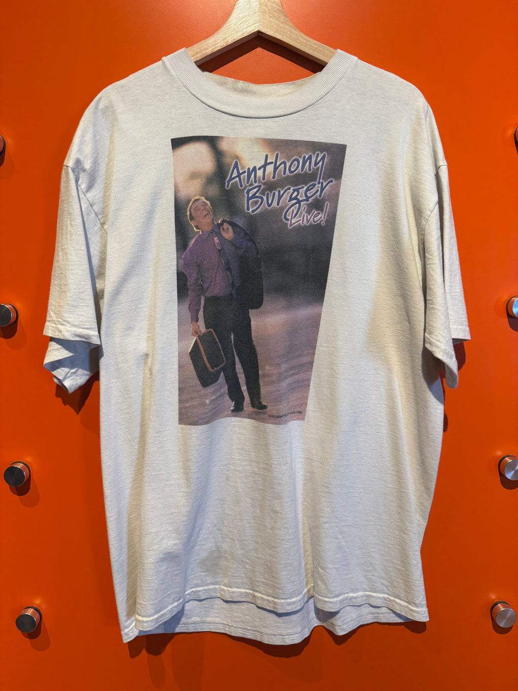 Vintage 1999 Anthony Burger Live Tour T-Shirt: L