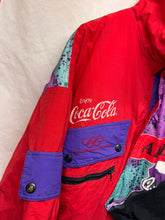 Load image into Gallery viewer, Vintage Coca-Cola Albertvile Winter Olympics 1992 Ski Puffer Jacket: XL

