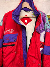 Load image into Gallery viewer, Vintage Coca-Cola Albertvile Winter Olympics 1992 Ski Puffer Jacket: XL
