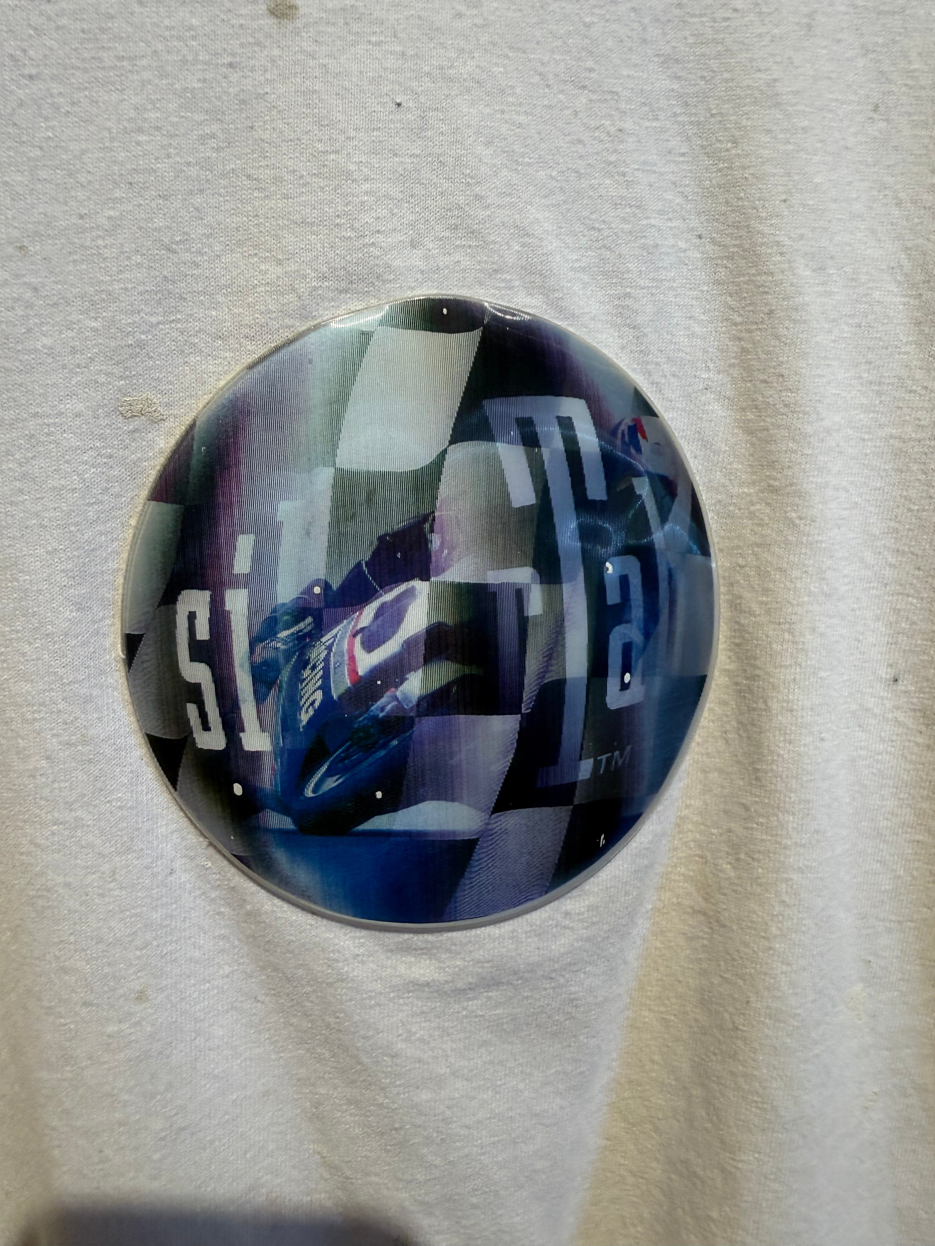 Vintage Holographic SilverTab T-Shirt: XL