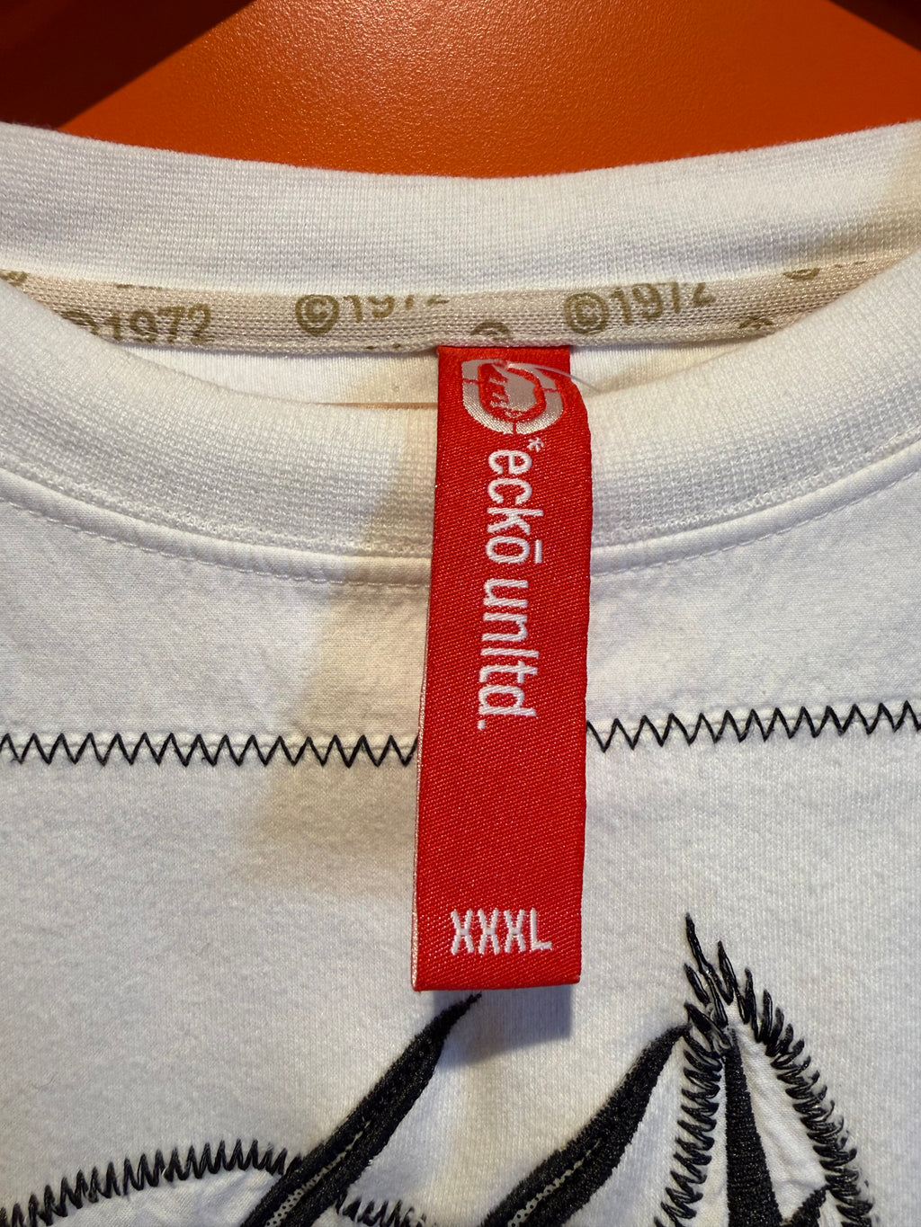 Vintage 1972 Ecko Unlimited Wolverine Black Rhino Exhibit Stitch Design T-Shirt: XXXL