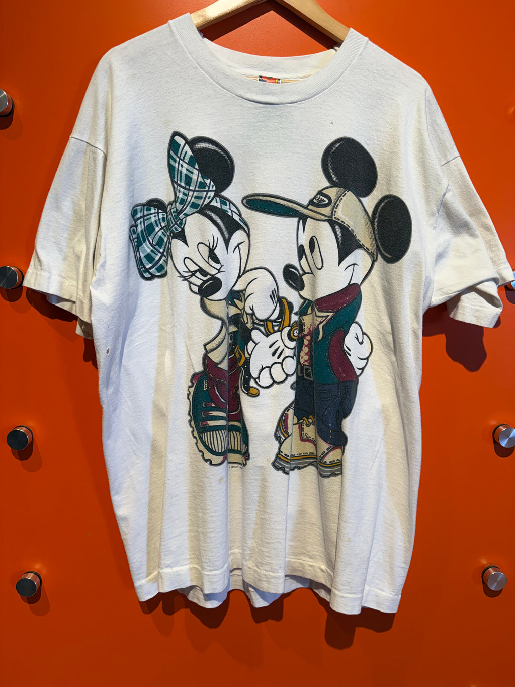 Vintage Disney Mickey Mouse T-Shirt: XL