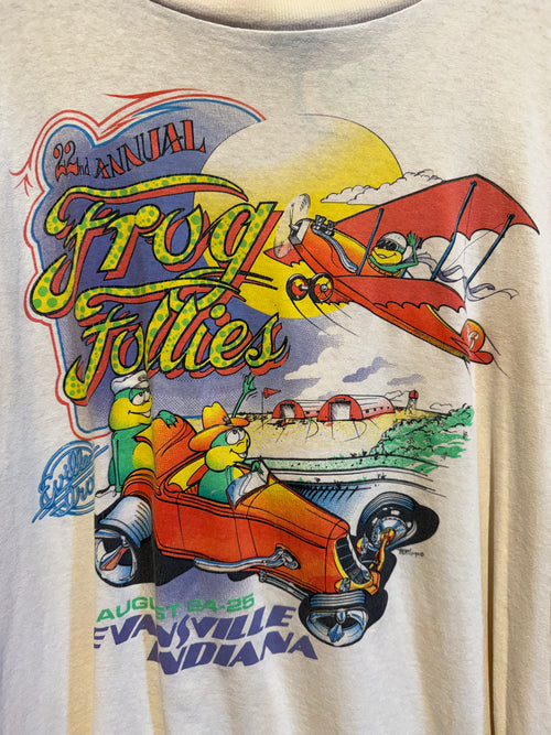 22nd Annual Frog Follies Evansville T-Shirt: L