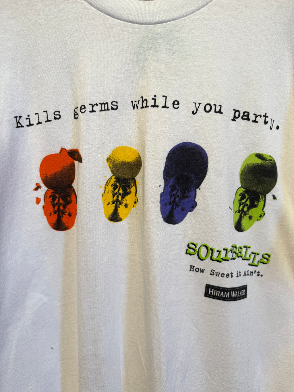 Vintage Hiram Walker Sourballs T-Shirt: XL