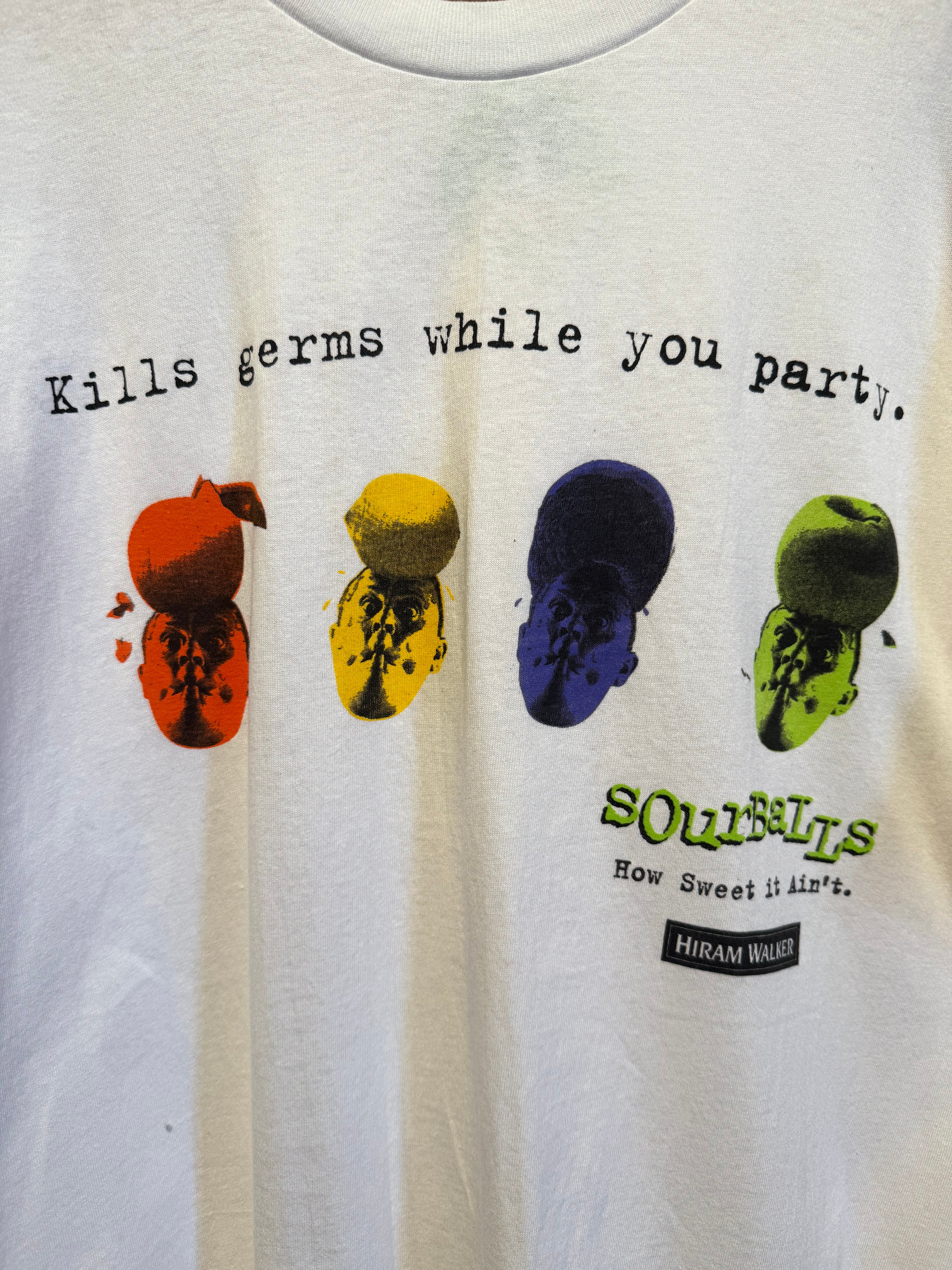 Vintage Hiram Walker Sourballs T-Shirt: XL