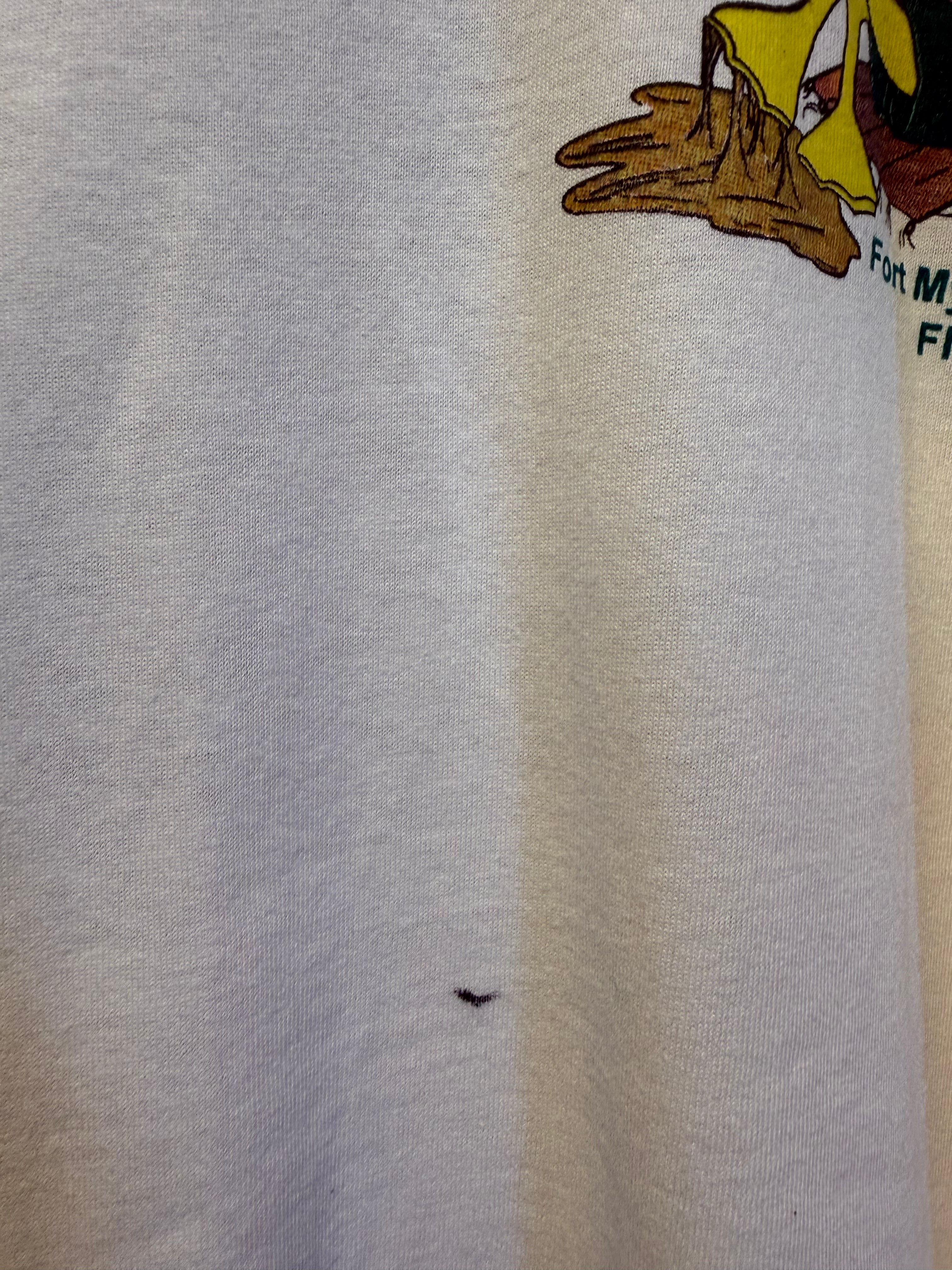 Vintage Mucky Duck Fort Myers Beach Florida T-Shirt: XL