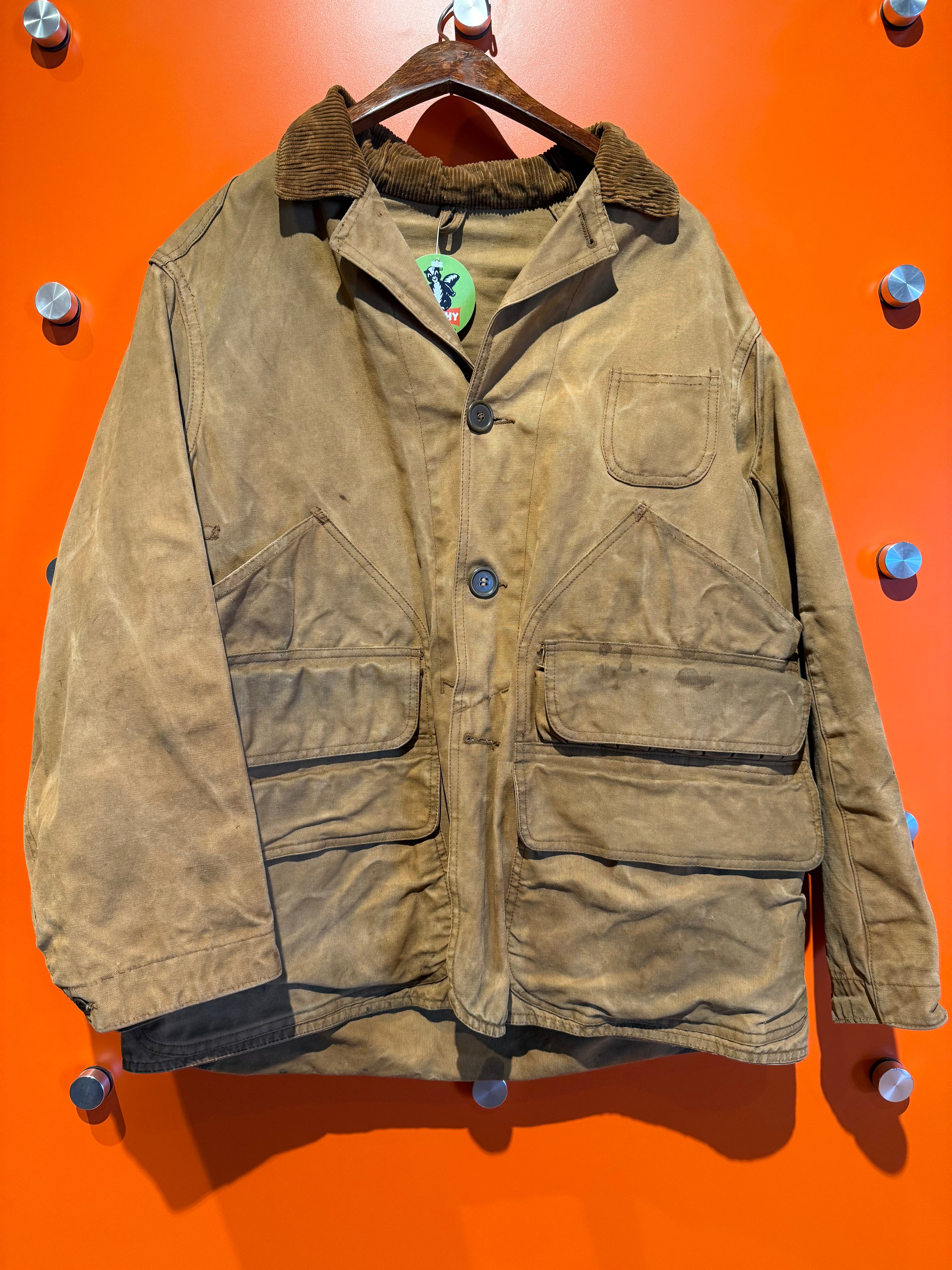 Vintage Utilitarian Workwear Jacket