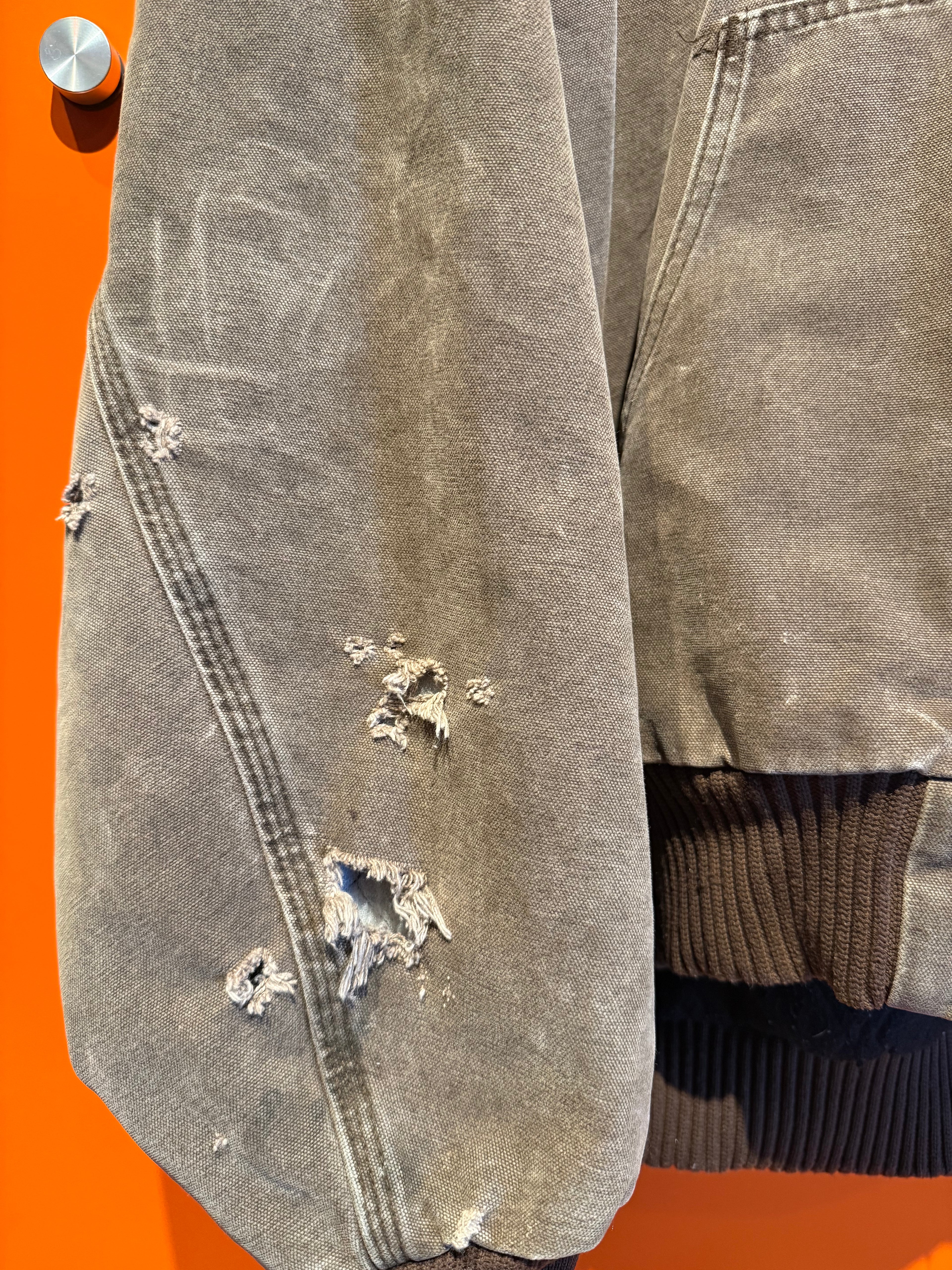 Vintage Carhartt Workwear Zip-up Jacket: XXL