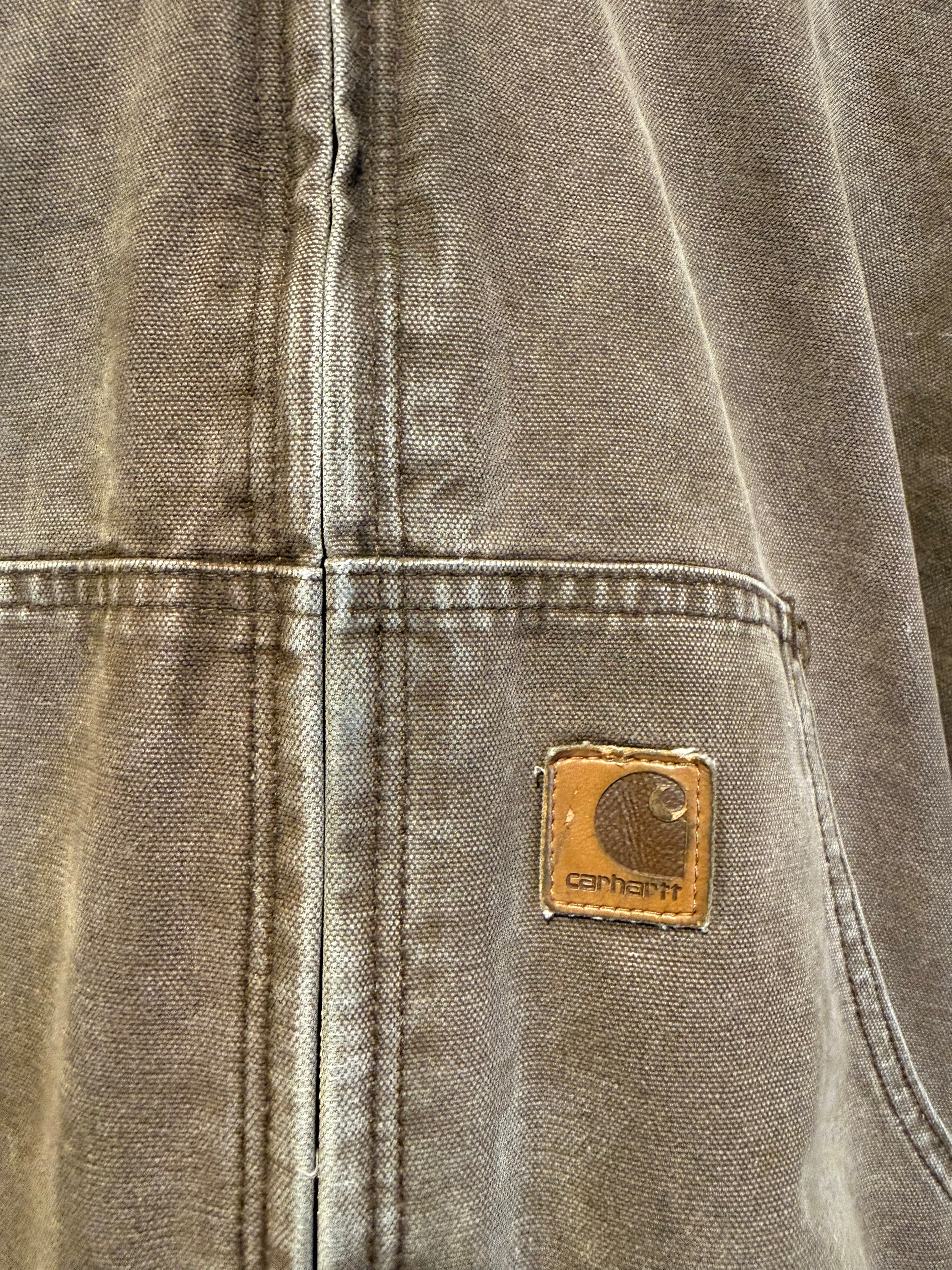 Vintage Carhartt Workwear Zip-up Jacket: XXL