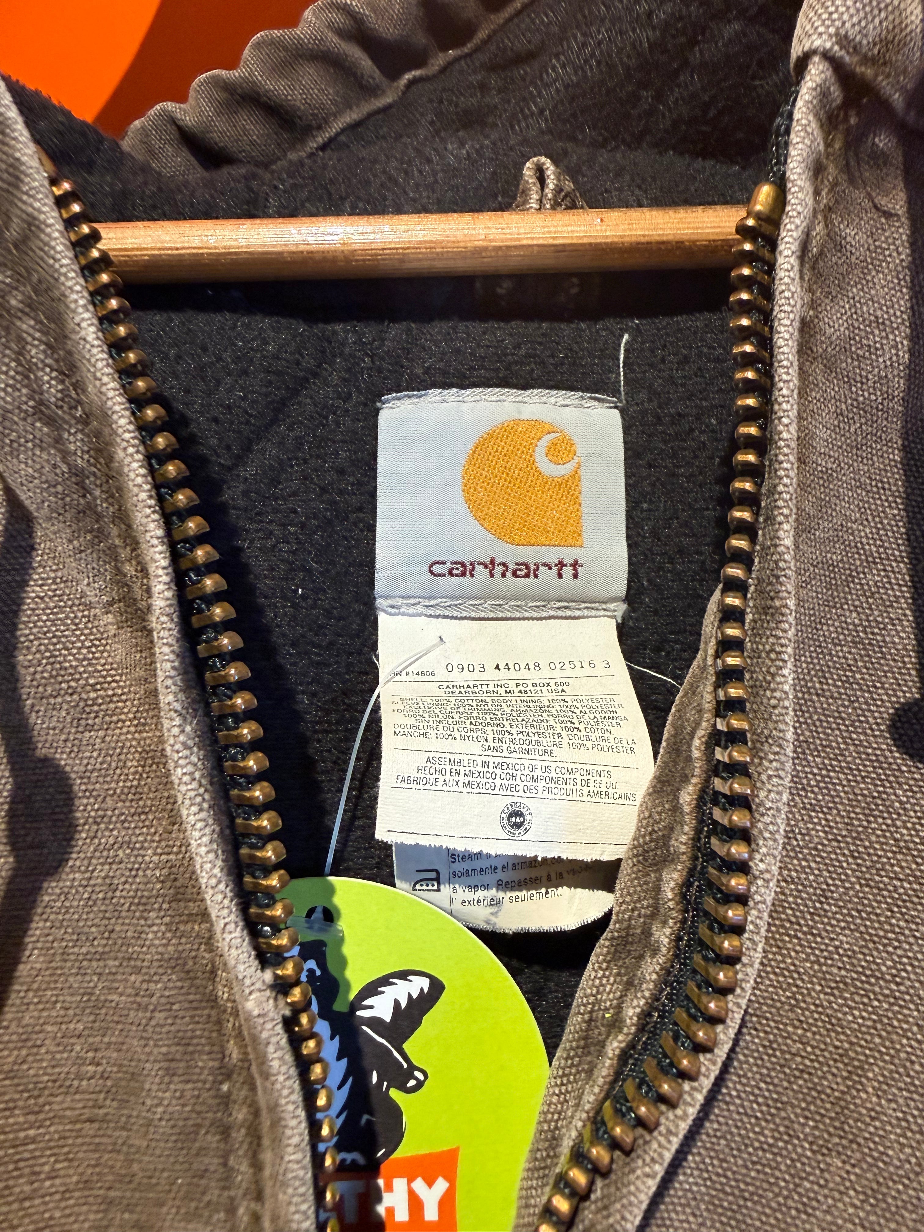 Vintage Carhartt Workwear Zip-up Jacket: XXL