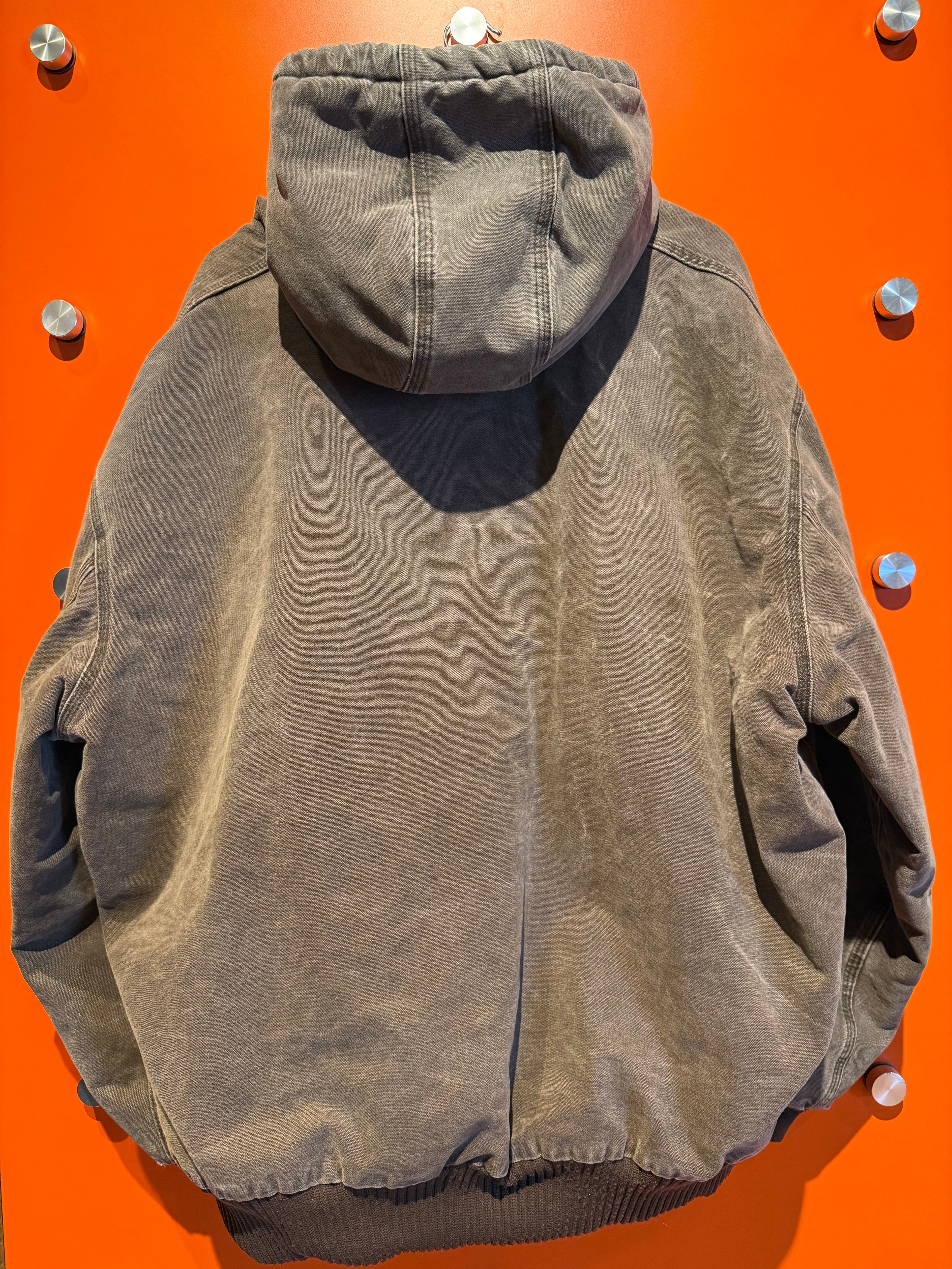 Vintage Carhartt Workwear Zip-up Jacket: XXL