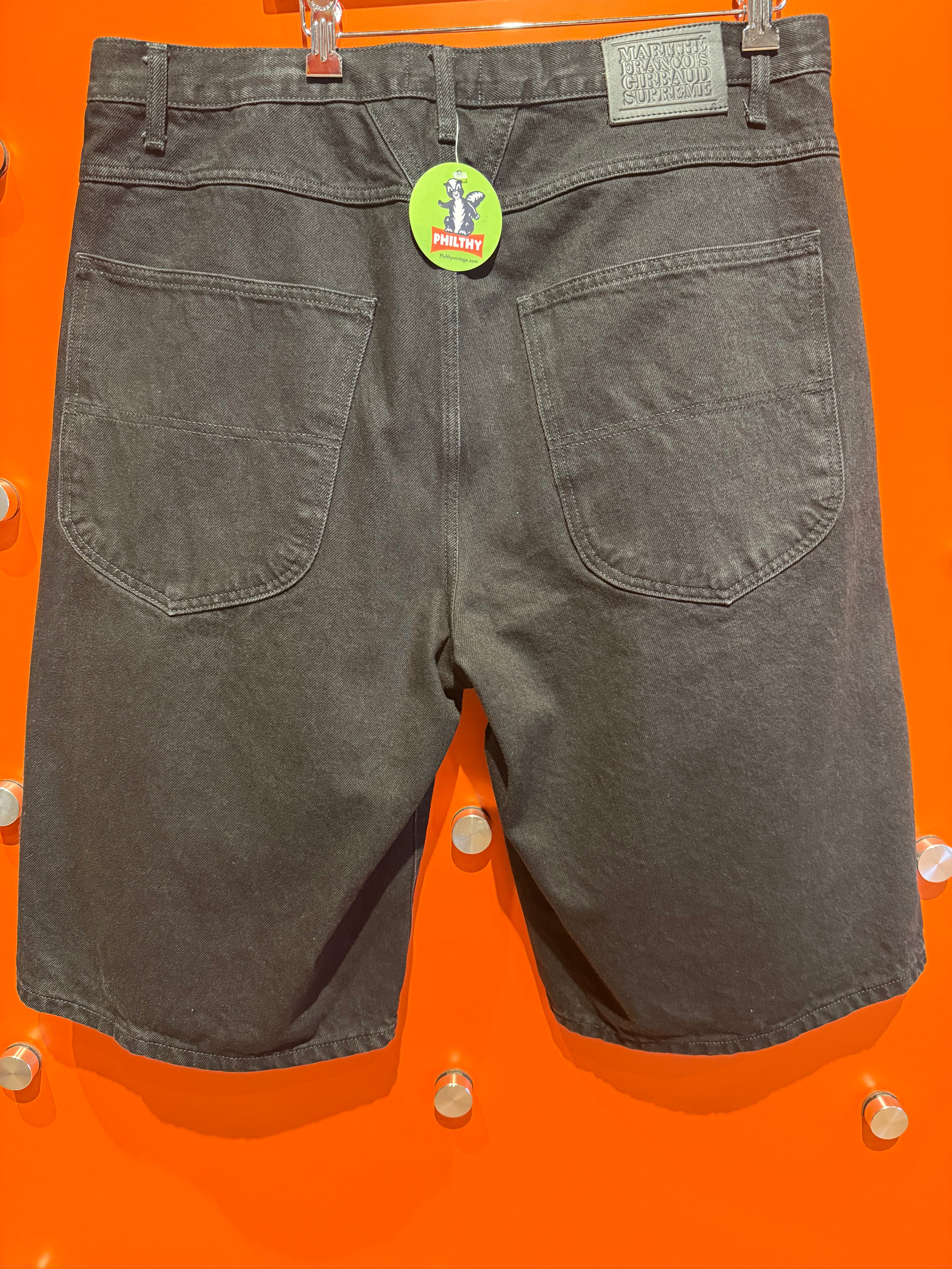 Vintage Supreme x Marithe Francois Girbaud Denim Shorts: 34"