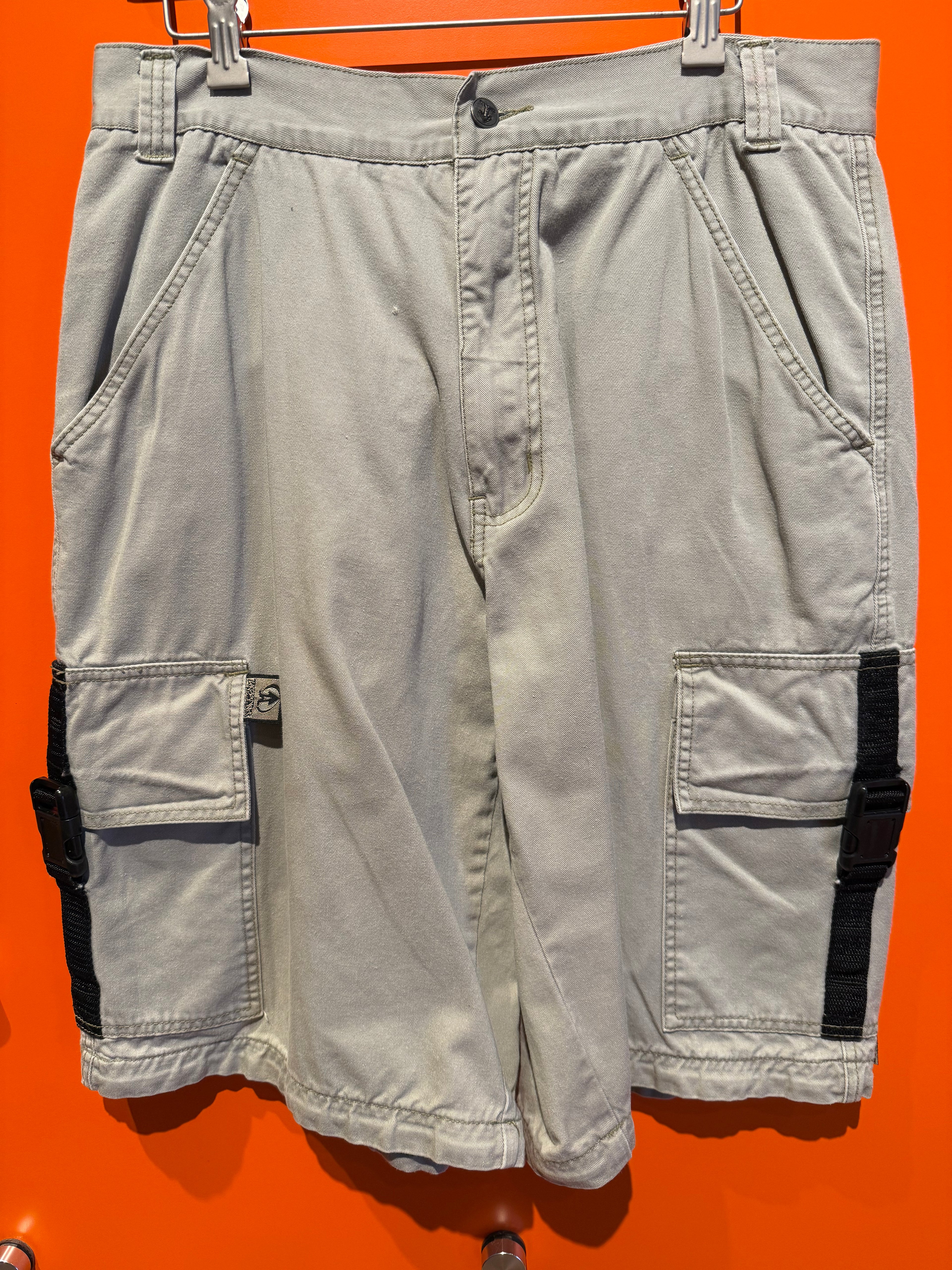 Vintage Mac Gear Jnco Graffiti Conart Style Cargo Shorts: 34"