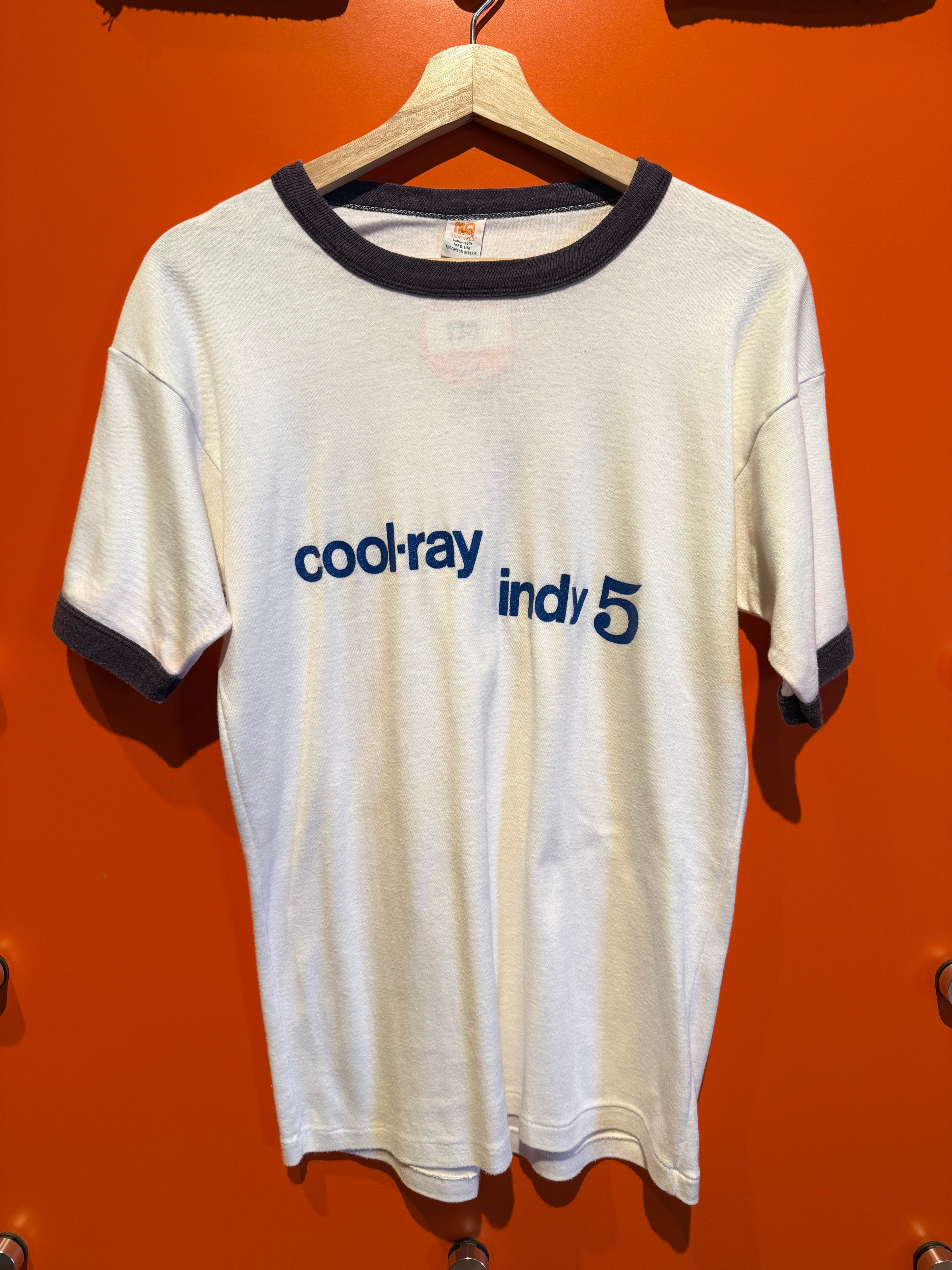 Vintage Cool-Ray Indy 500 Racing T-Shirt: M
