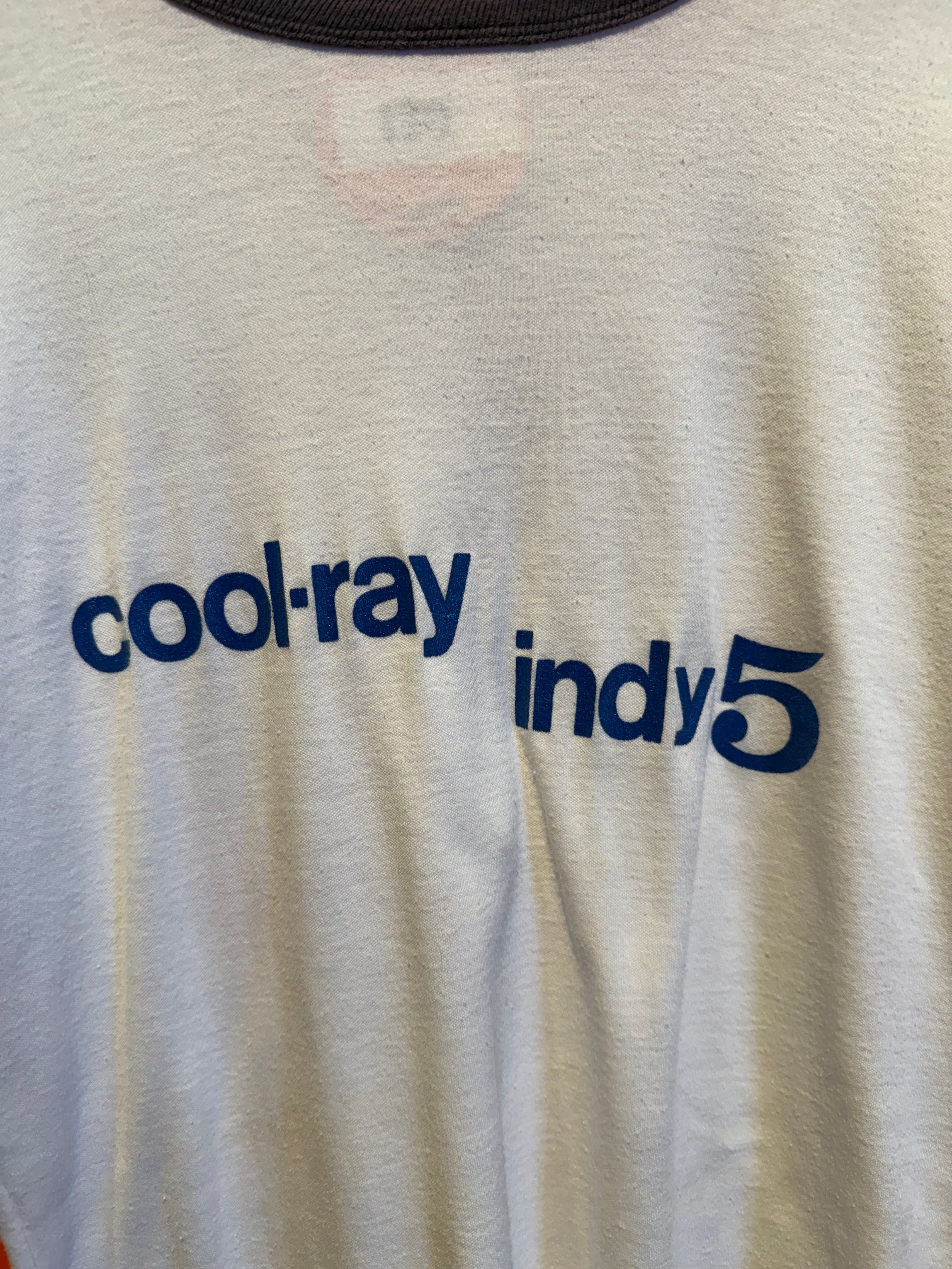 Vintage Cool-Ray Indy 500 Racing T-Shirt: M