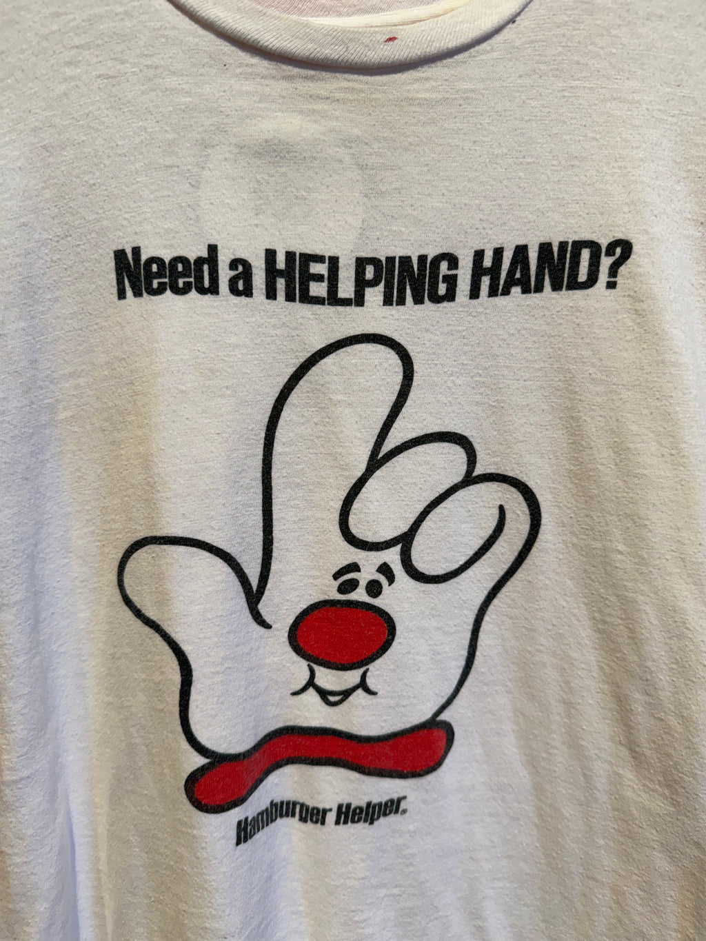 Vintage Hamburger Helper T-Shirt: S/M