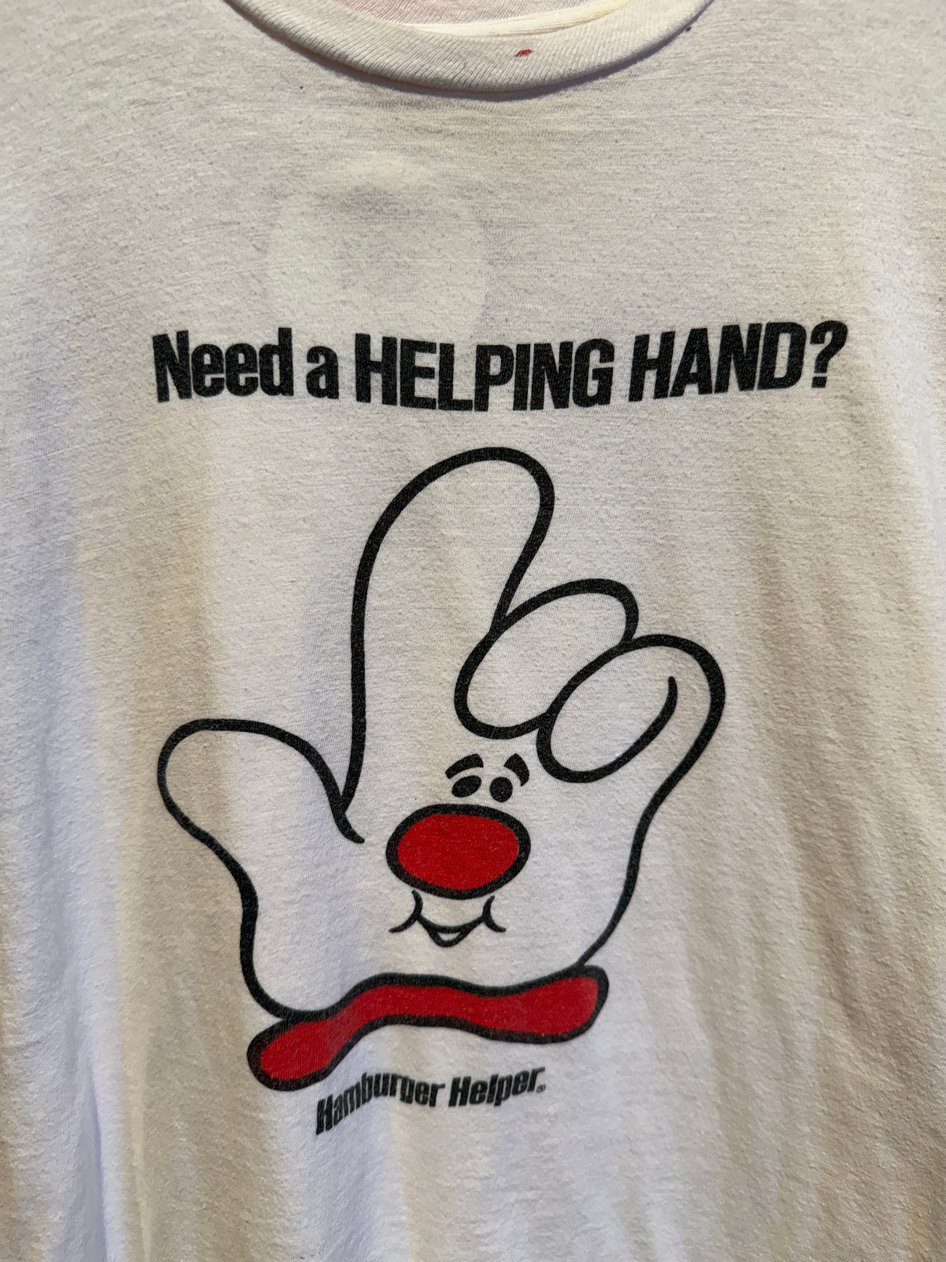 Vintage Hamburger Helper T-Shirt: S/M
