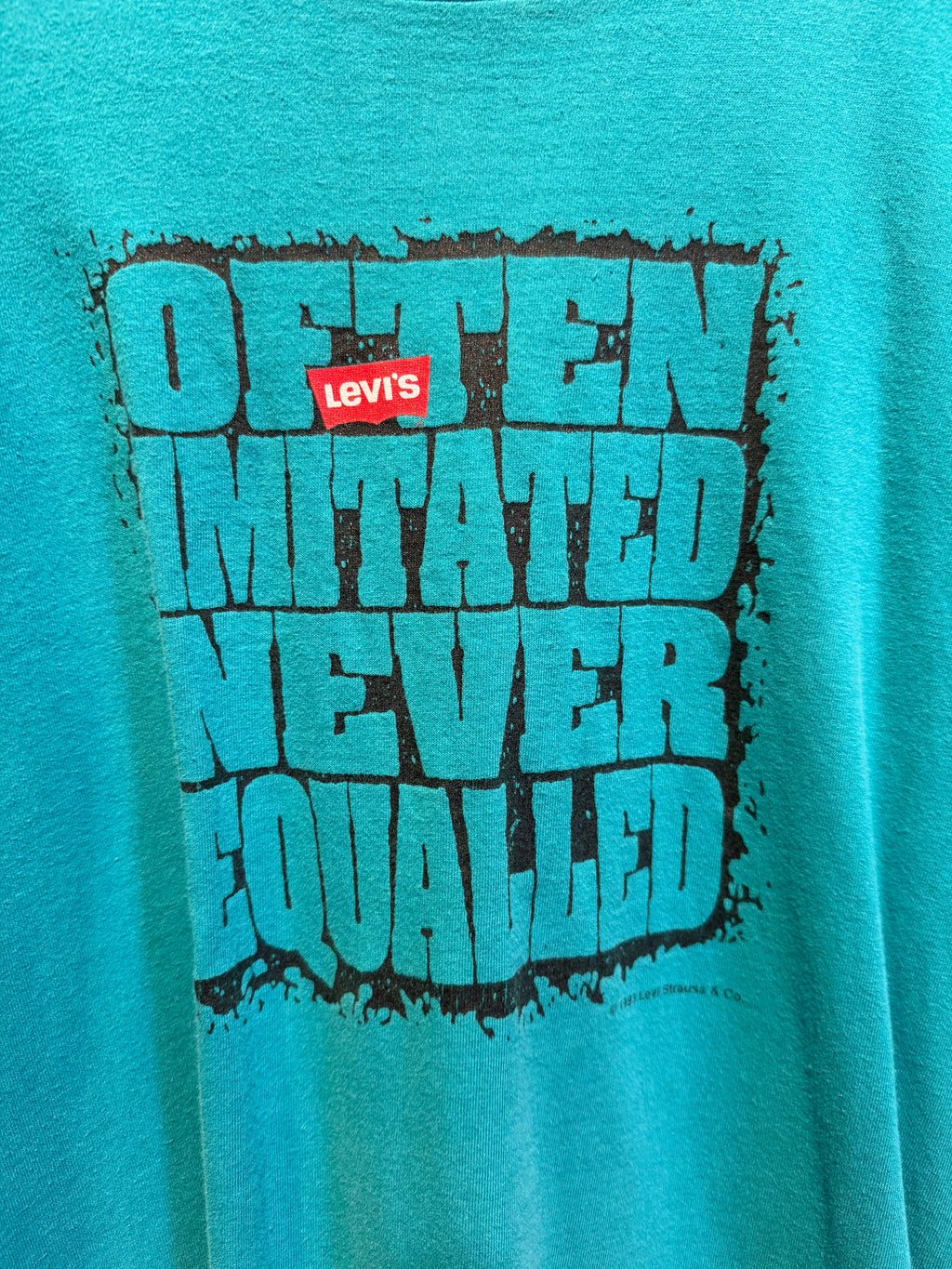 Vintage Levi's Graphic T-Shirt: XL