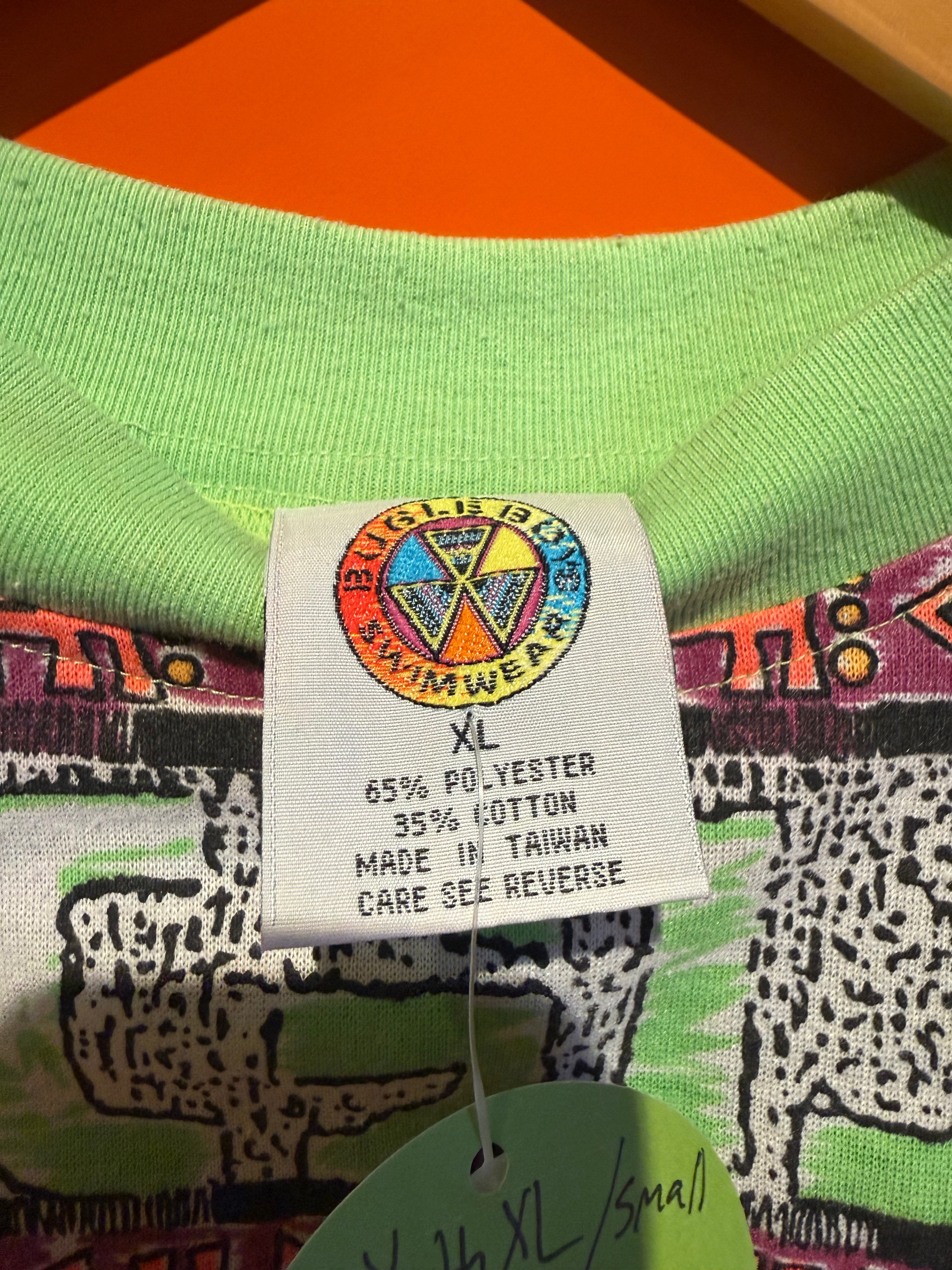 Vintage Bugle Boy Graphic T-Shirt: Youth XL/S