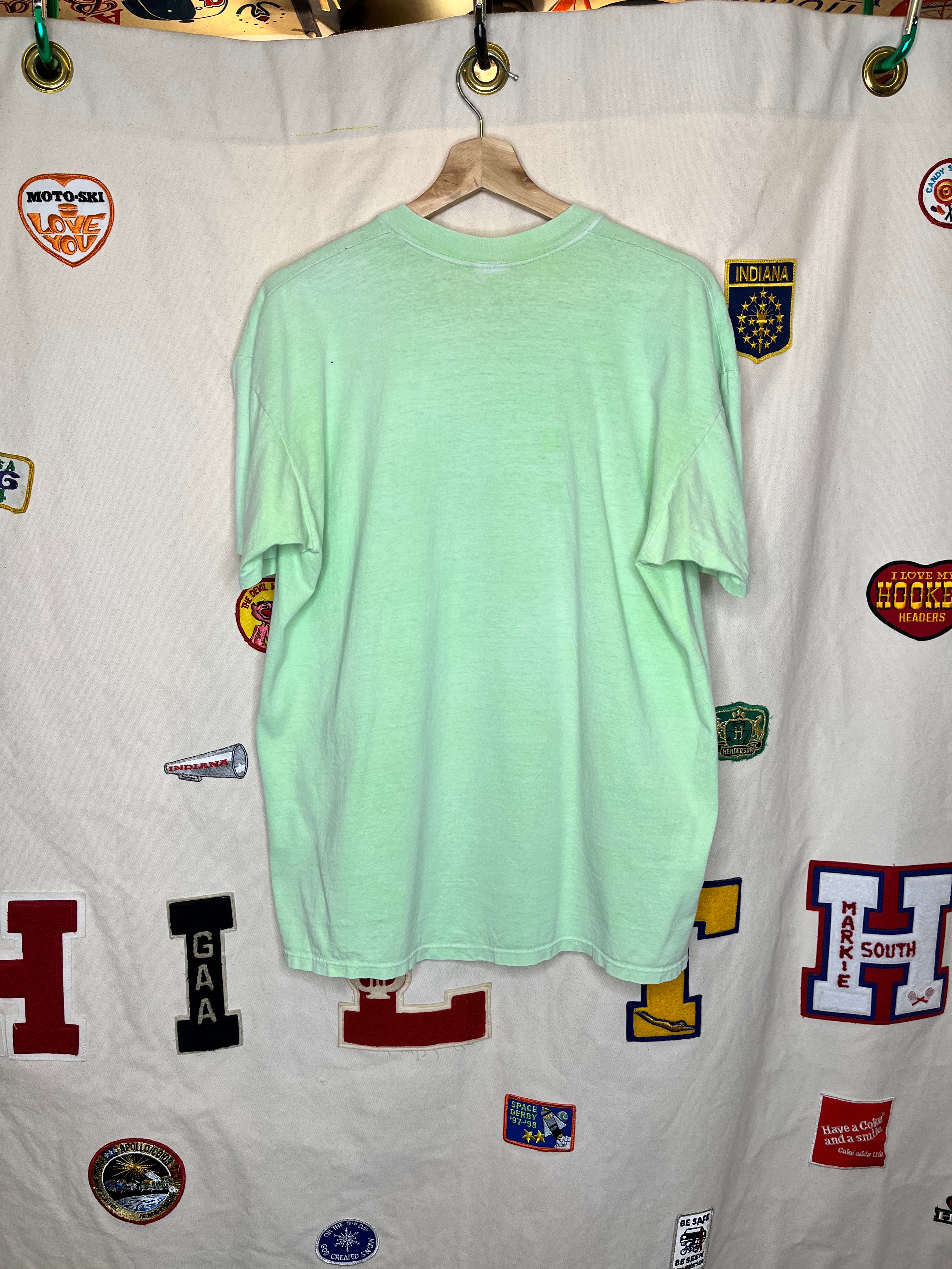 Vintage Steamboat Colorado Ski Resort Stedman Green T-Shirt: L/XL