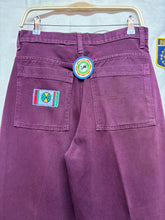 Load image into Gallery viewer, Vintage Cross Colours Maroon Burgundy Baggy Denim Jeans: 32x34
