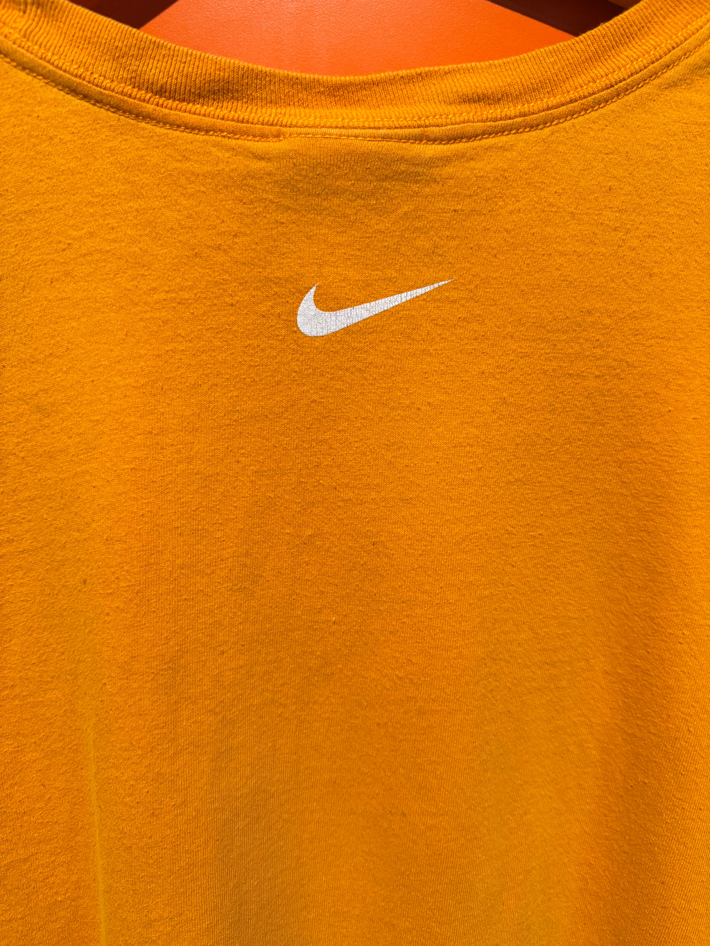 Vintage Y2K Nike Air Orange T-Shirt: XXL