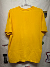 Load image into Gallery viewer, Vintage Nike Embroidered Yellow Stripe Y2K T-Shirt: Large
