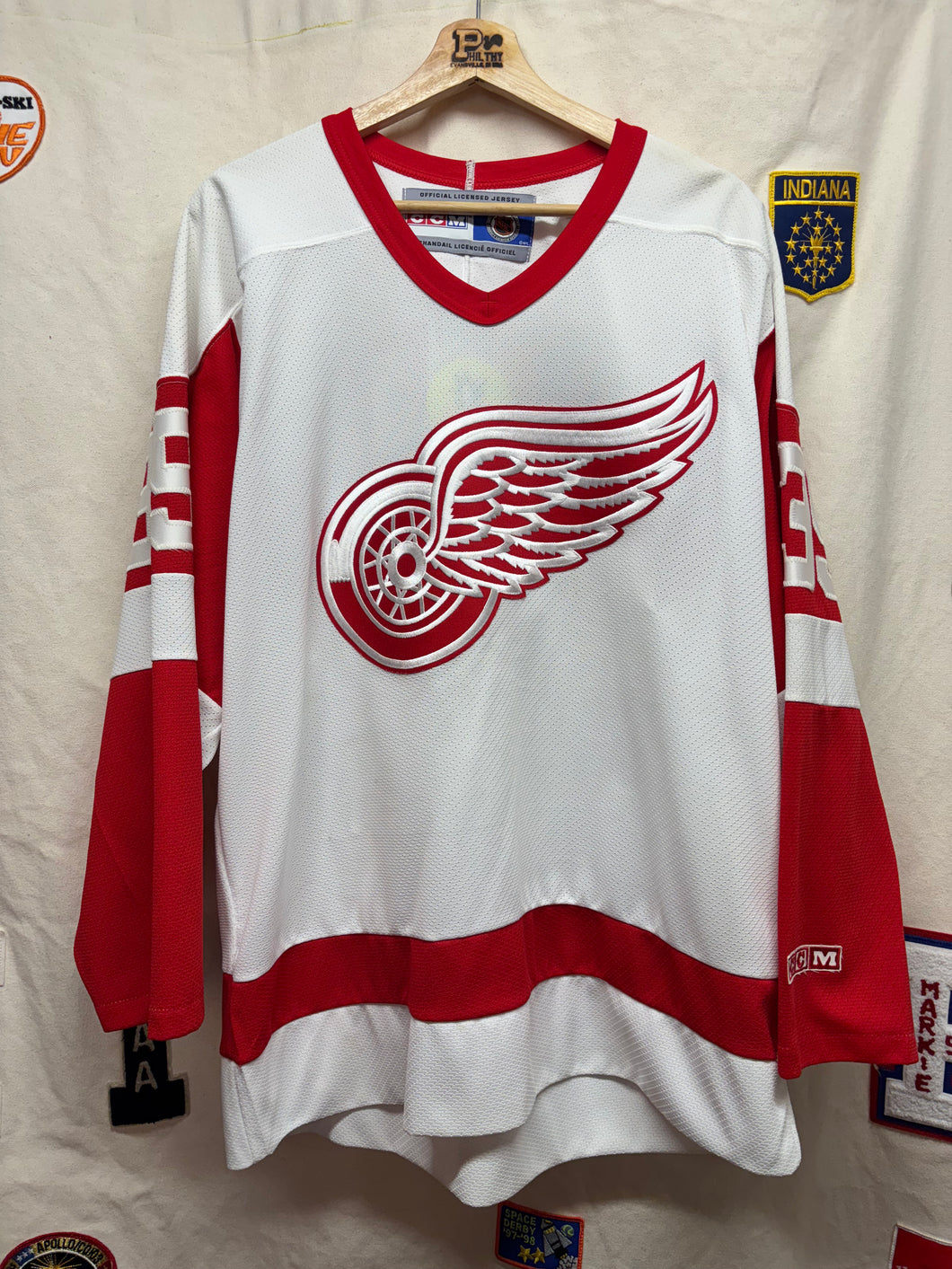 Vintage Detroit Red Wings Dominik Hasek Hockey Jersey: M