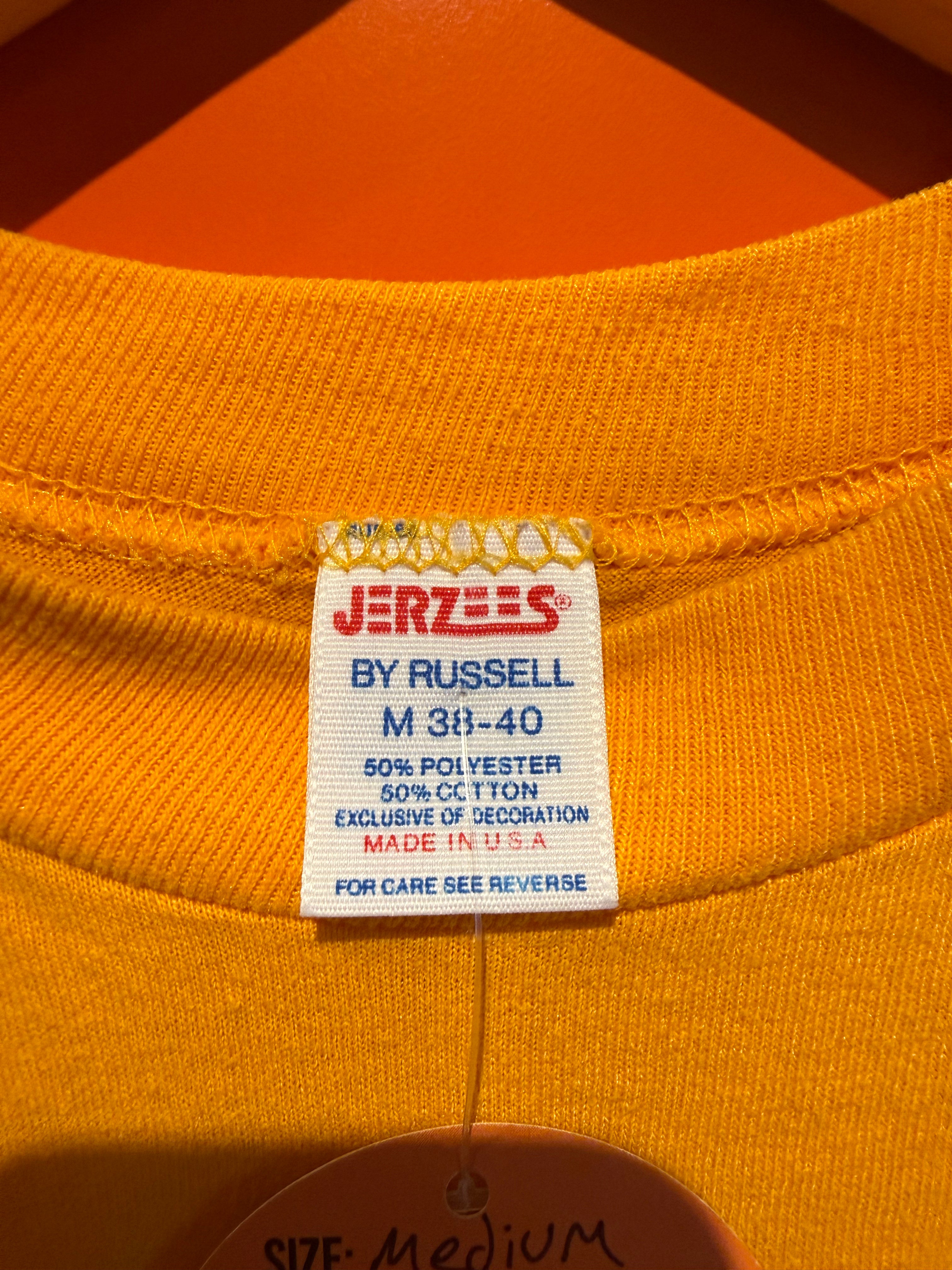 Vintage Evansville Castle Highschool Marching Knights Band T-Shirt: M