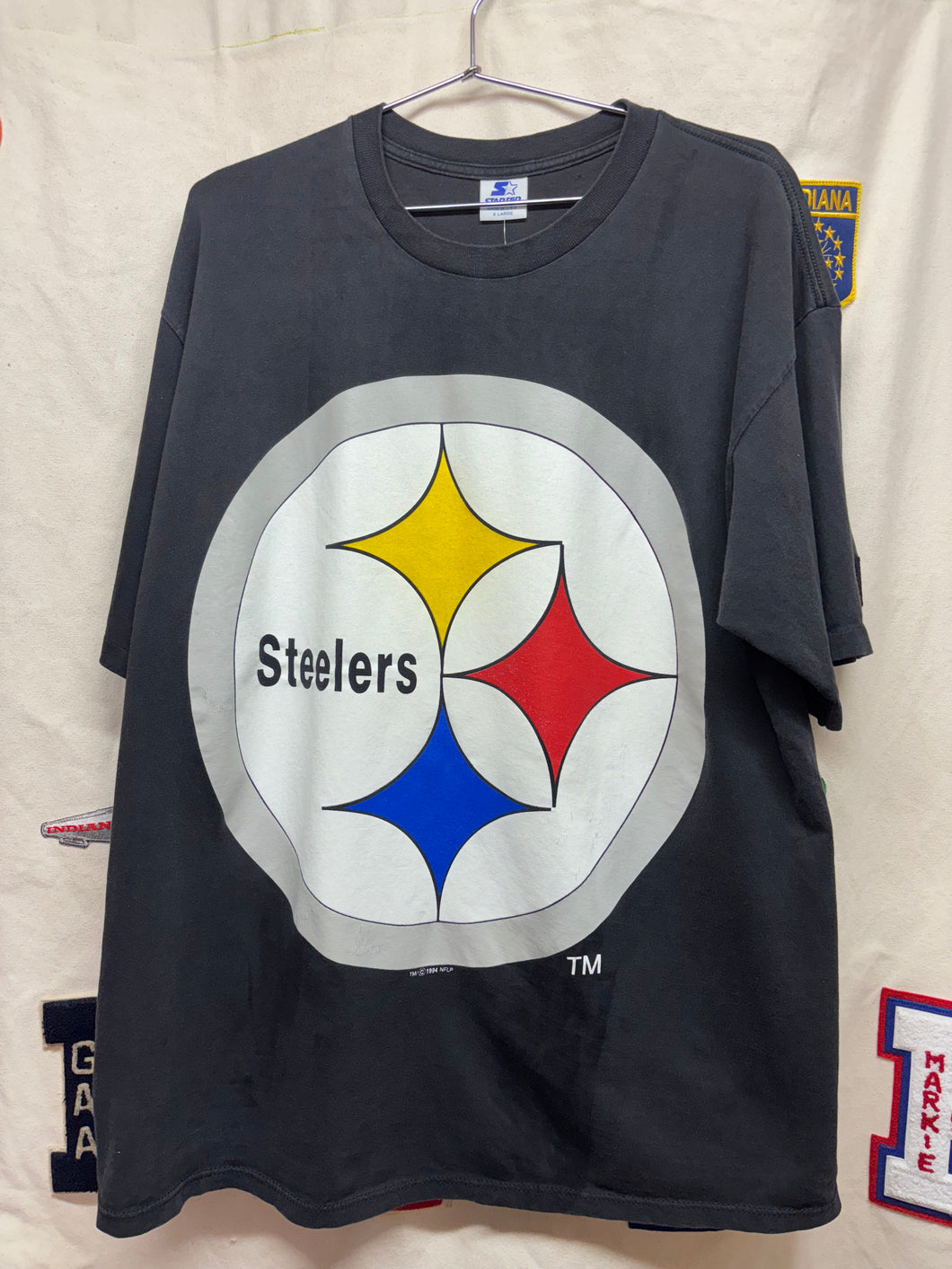 Vintage Pittsburgh Steelers Football NFL T-Shirt: XL