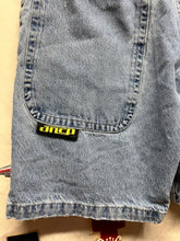 Load image into Gallery viewer, Vintage JNCO Stinger Baggy Light Wash Blue Denim Jean Shorts: 32
